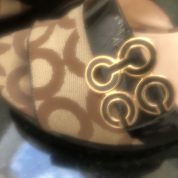 Coach slide wedges - Picture 2 of 5